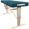 Prenosný elektrický masážny stôl Clap Tzu Linea Wellness Farba: PU - modrá (saphir), Rozmery: 192x80cm, Doplnky: akumulátorové napájanie od 192*75 cm | 29 kg | 13 farieb