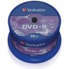VERBATIM DVD+R(50-Pack),Spindl/MattSlvr/16x/4.7GB