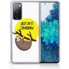 VSETKONAMOBIL 28601 MY ART Ochranný kryt Samsung Galaxy S20 FE SLOTH (188)