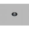 LED2 2561073DT Zápustné LED svietidlo NINO S 5W, 2700K/3000K/4000K, 350lm, TRIAK, CRI90, IP54, čierna