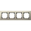 Rámček 4-násobný kov titán Merten ElegM (Schneider)