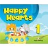 Happy Hearts 1 - Pupil´s Book (+ Stickers, Press out and Extra optional units) - Jenny Dooley, Virginia Evans