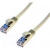 DATACOM Patch cord FTP CAT6 2m šedý FLAT plochý, 1452