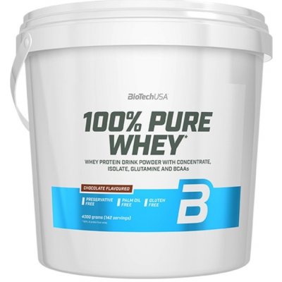 100% Pure Whey 4000 g - Biotech USA - Čokoláda - Kokos