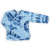 Dojčenská bavlněná košilka Nicol Tomi modrá 56 (0-3m)