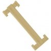 Béžová plastová spojka pre rohože Soft-Step - D 4,5 cm a Š 1,5 cm - 10 ks 81716242
