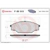 BREMBO Sada brzdových platničiek kotúčovej brzdy P83013