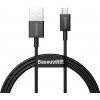 NONAME Baseus CAMYS-01 Superior Fast Charging Dátový Kábel MicroUSB 2A 1m Black 6953156208476