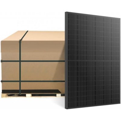 Kenpol Fotovoltaický solárny panel Leapton 400Wp full black IP68 Half Cut -paleta 36 ks KP1022-36ks + záruka 3 roky zadarmo