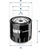 Olejový filter UFI OEM FILTERS SPA 23.425.00