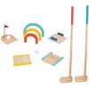 TookyToy Drevený detský minigolf