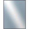 DANTIK - Zrkadlo v rámu, rozmer s rámom 70x90 cm z lišty Hliník čierna (7002021)
