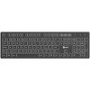 Klávesnica C-TECH KB-201-BL, nízkoprofilová, KB-201-BL