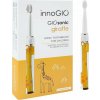 InnoGio GIOSONIC ŽIRAFA Žlutý zubní kartáček