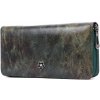 Cavaldi PX25-2-JZ zelená dámska kožená peňaženka 19 x 9,5 cm