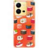 Odolné silikónové puzdro iSaprio - Sushi Pattern - Vivo X80 Lite 5G