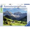 Ravensburger Puzzle - Výhľad na Dolomity 1500 dielikov