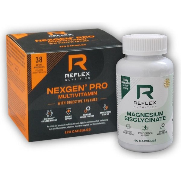 Reflex Nutrition Nexgen PRO+Digestive Enzymes+Magnesium 90 kapsúl od 24,41  € - Heureka.sk