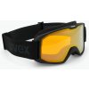 Lyžiarske okuliare UVEX Elemnt FM black matt/mirror green clear lasergold lite
