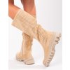 Dámske čižmy W. POTOCKI krémová 38 W. POTOCKI 0000296117338