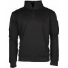 TACTICAL mikina s rolákom a 3/4 zipsom BLACK veľ. L
