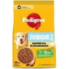 Pedigree suché krmivo pre šteňatá Junior Medium/Large s hydinou a zeleninou 12 kg