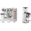 Rocket Espresso Appartamento, copper + Rocket Espresso FAUSTO 2.1, chrome