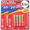 Robust Plus Ultra No.2622 Alkalické batérie AAA, LR03 1.5V, v blisteri 8 ks