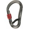 Karabína Camp Atom Belay Lock - gun metal