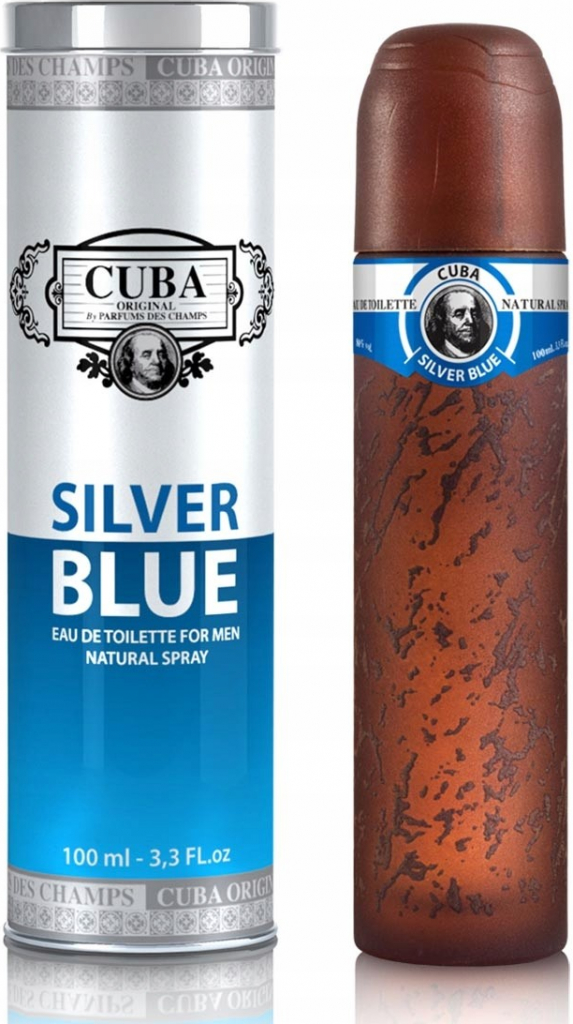 Cuba Silver Blue toaletná voda pánska 100 ml