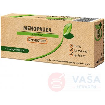 VITAMIN STATION Rýchlotest MENOPAUZA MENO-CHeck samodiagnostický test z moču 2 ks