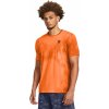Pánske tričko s krátkym rukávom Under Armour PJT RCK PAYOF AOP GRAPHIC oranžové 1383194-810 - XL