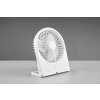 TRIO Reality R044-01 BREEZY ventilátor 3 rýchlostné stupne, nabíjateľná batéria, USB-C port, biela