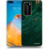 Picasee silikónový čierny obal pre Huawei P40 Pro - Green