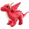 Plyšová Hračka Dinosaurus Drak Červený - 26 cm