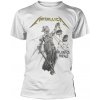 Metallica Tričko And Justice For All White XL