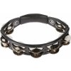 Latin Percussion Cyclops Tambourine Steel Jingles Black Hand Held