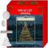 Malatec 17225 Závesná vianočná 3D LED dekorácia svietiaci stromček