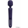 Vive Kiku Rechargeable Double Ended Wand with Innovative G-Spot Flapping Stimulator Purple