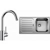 Blanco SET 02-C 25 FLEX PRO 45 S PŘÍRODNÍ LESK + MIDA CHROM