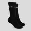 GymBeam Ponožky 3/4 Socks 3Pack - Black - L/XL