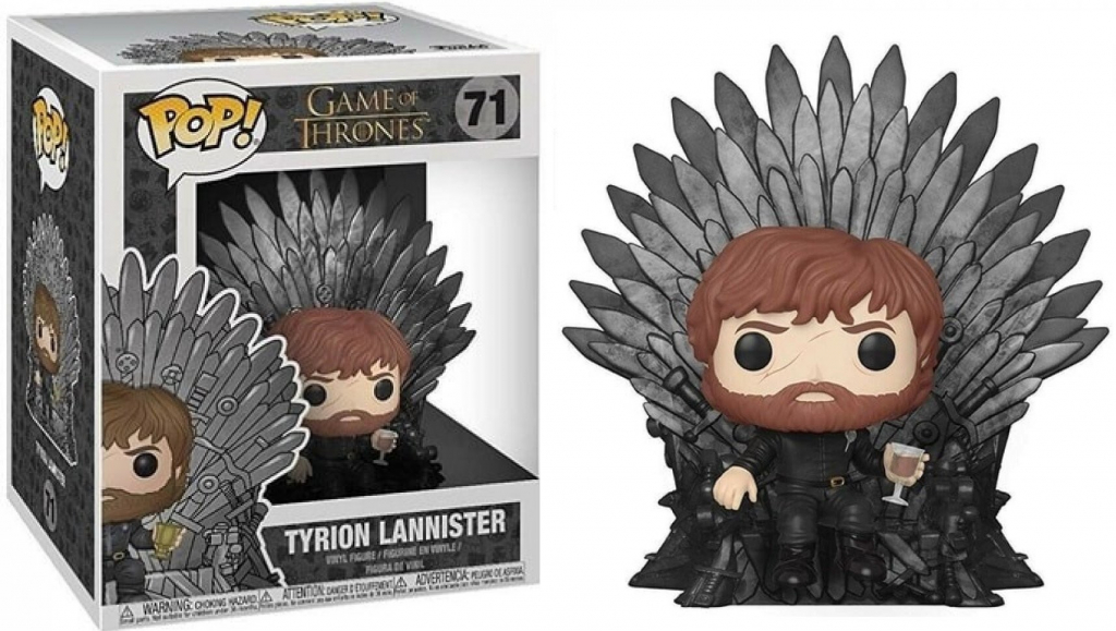 Funko POP! Game of Thrones Tyrion Lannister na Železném trůnu