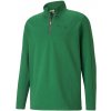 Pánska mikina Puma Golf First Mile Flash 1/4 Zip zelená M