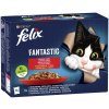 Felix Fantastic lahodný výber v želé - s kuraťom, hovädzím, králikom a jahňacím 4 x (24 x 85 g)