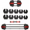 Jednoručná / obojručná variabilná činka HMS SGR40 PRO SET 2v1 40 kg