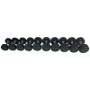 Sada jednoručných činiek TUNTURI Pro PU Dumbbell 14-32 kg (10 párov)