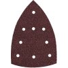 Suché brúsne listy 100 x 150 mm, P 40, 9 otvorov, so suchým zipsom (SMA) Metabo 635205000; 635205000