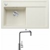Blanco ZENAR 45 S biela soft 527176 + Blanco MILI chróm 519413