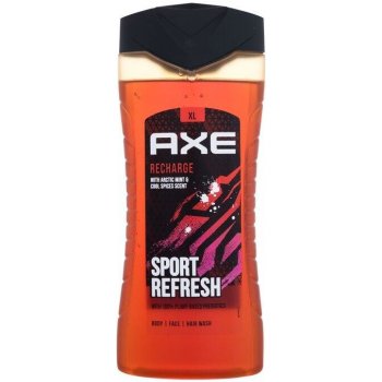 Axe Recharge Men sprchový gél 400 ml