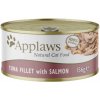 Applaws cat Tuniak s lososom vo vývare 156 g